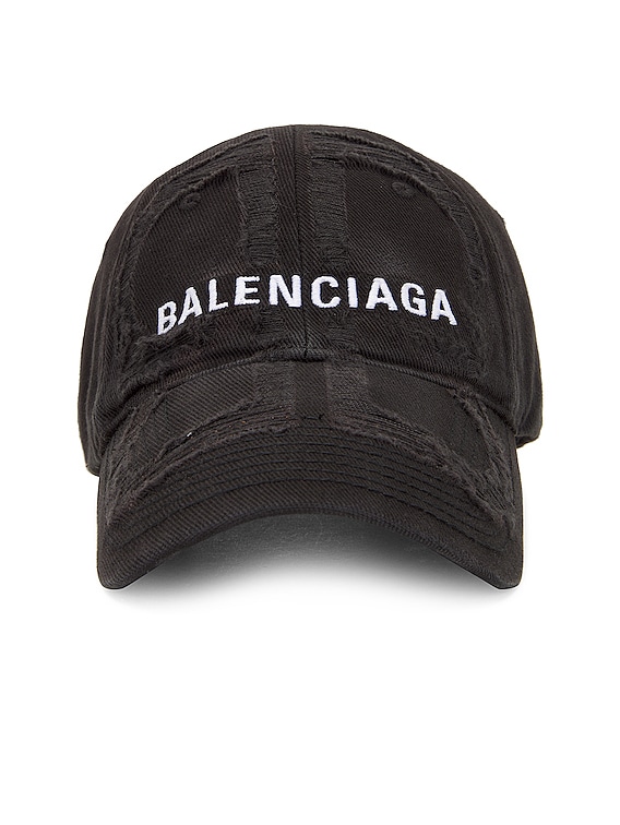 Balenciaga BB Hat in Black & White | FWRD