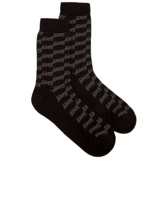 Balenciaga Men's BB Monogram Socks