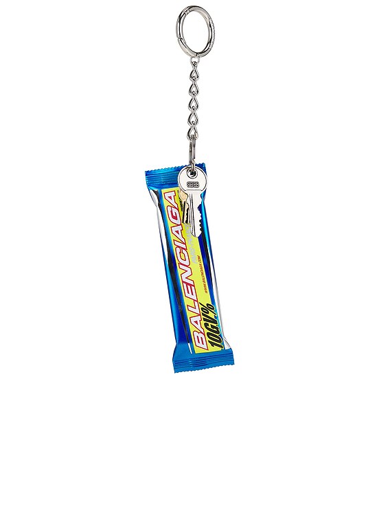 BALENCIAGA キーリング Energy Bar チャーム 25SS BALENCIAGA Energy Bar BB キーリング チャーム キー ロゴ