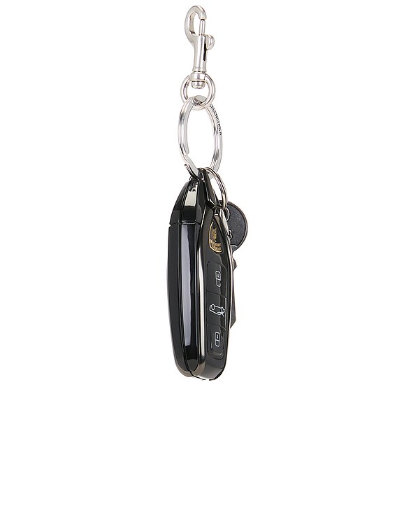 Balenciaga x Lamborghini C K Charm in Silver & Black | FWRD