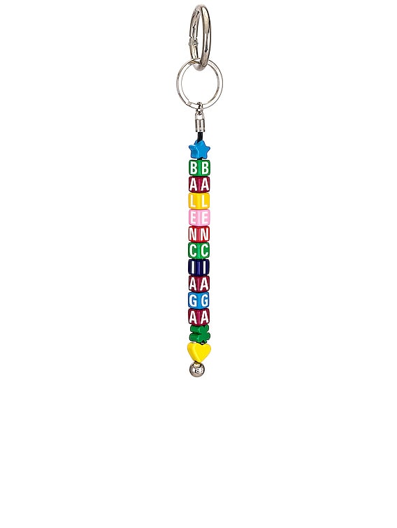 Balenciaga Toy Keyring in Multi | FWRD