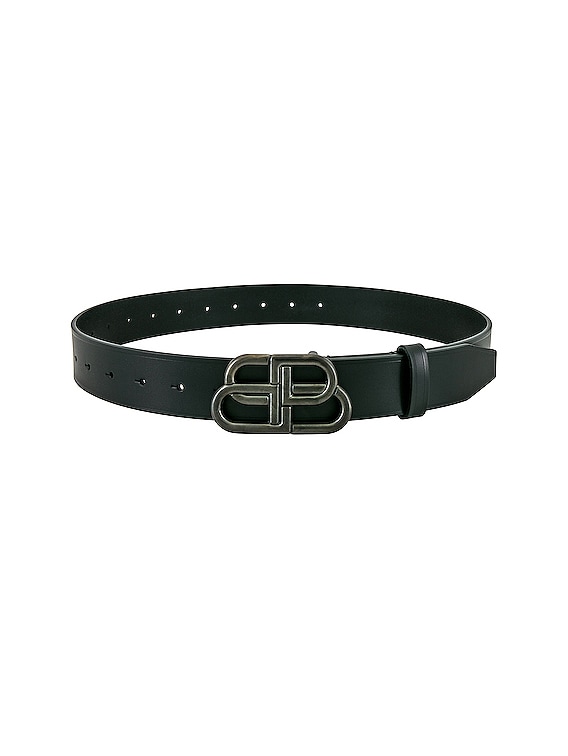 BALENCIAGA ベルト 570370 1CH0B BB BALENCIAGA バレンシアガ ベルト BB LARGE BELT 35 ラージ