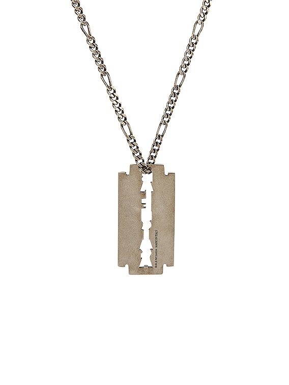 Men's Razor Blade Streetwear Pendant