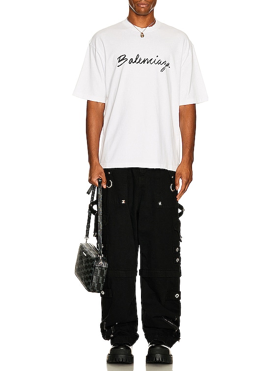 Balenciaga Raver Baggy Pants in Black | FWRD