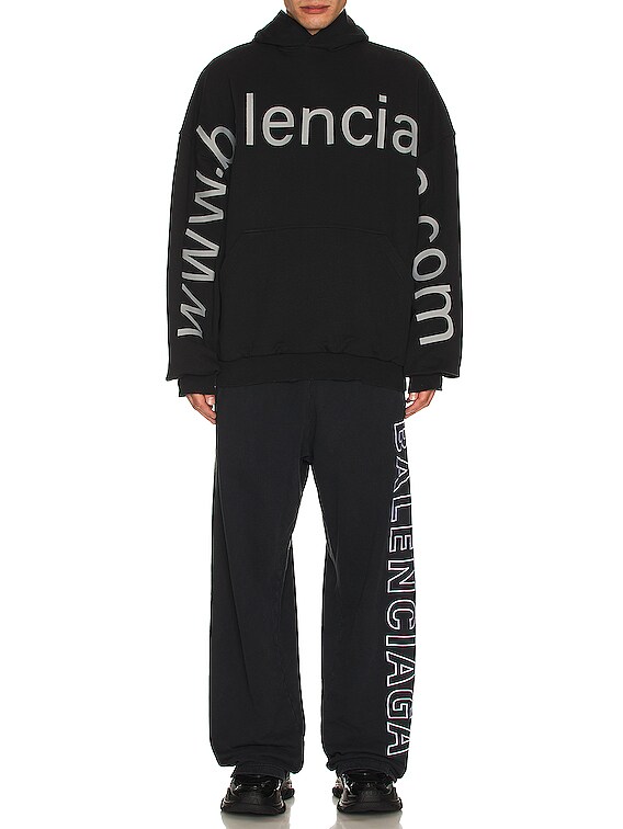 BALENCIAGA　スエット上下 Balenciaga Hand-Drawn BB Icon Hoodie Large Fit 'Black' 620973TNVQ11059