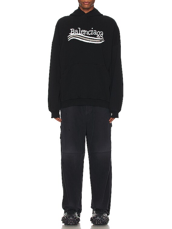 Balenciaga black online sweatshirt