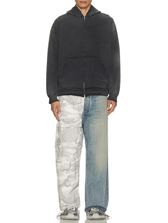 Balenciaga パーカー - Washed Out Black | FWRD