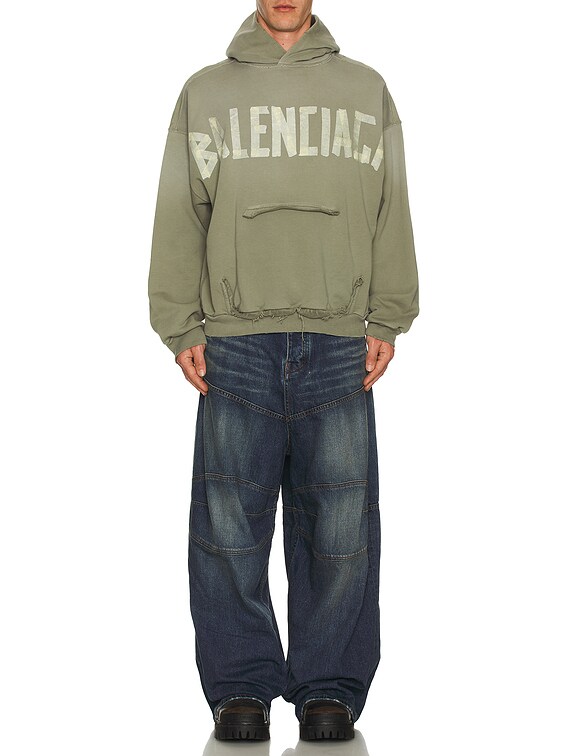Ripped Pocket Hoodie