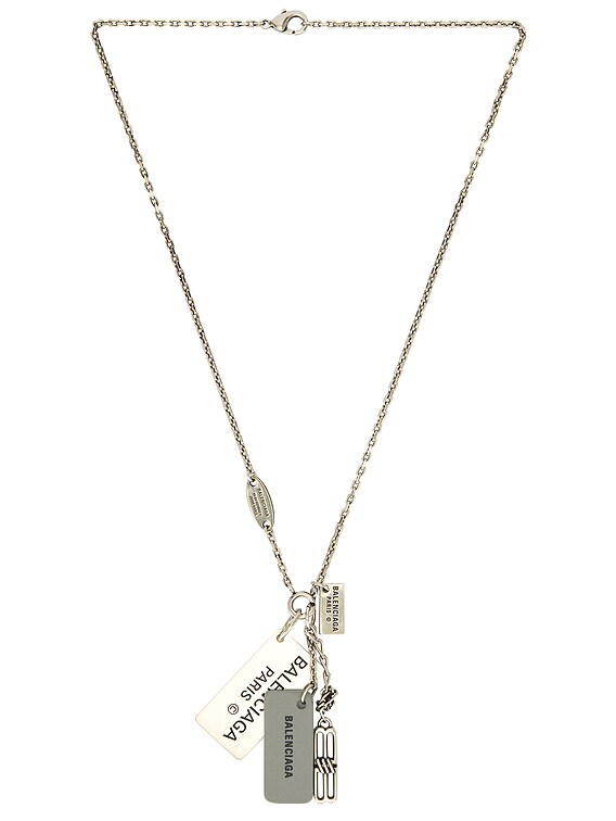 アクセサリー balenciaga l charm  archive New: Pigalle Collector Necklace from Balenciaga Winter24