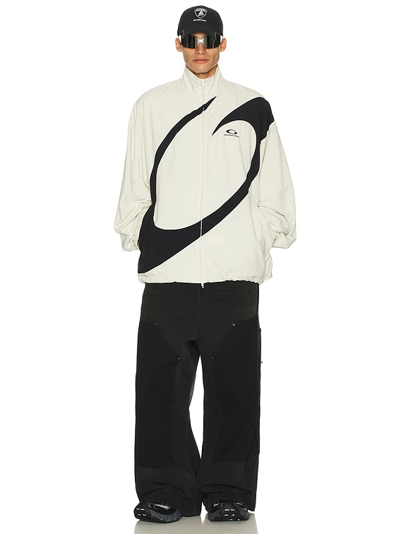 Balenciaga Tracksuit Jacket in Dirty White | FWRD