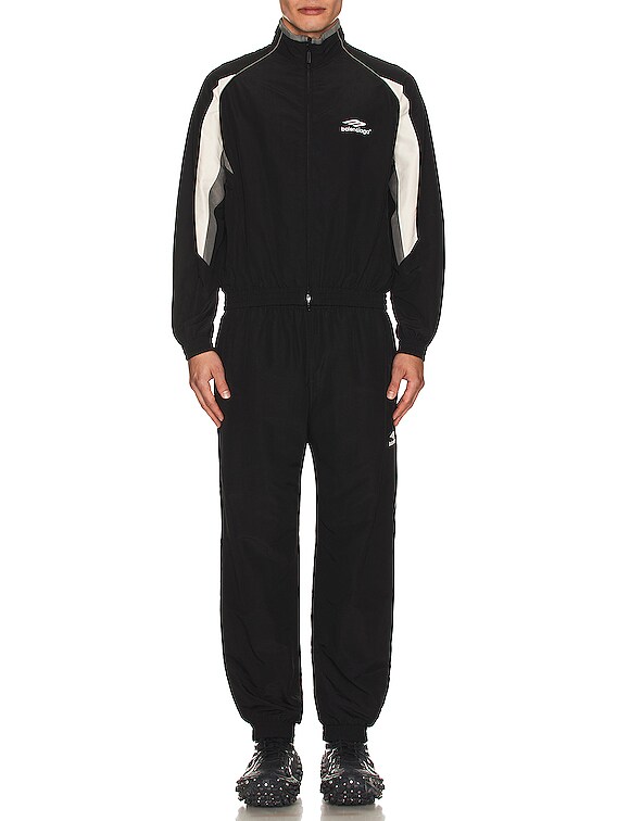 Balenciaga Tracksuit Jacket in Black | FWRD
