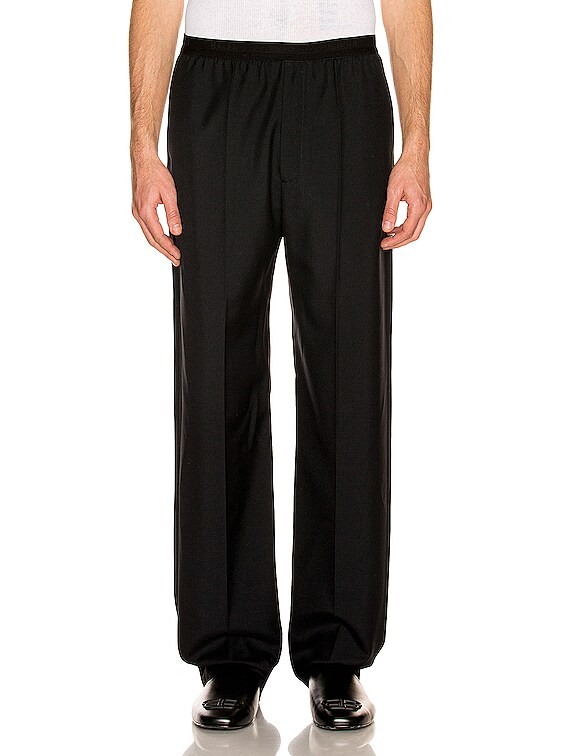 【BALENCIAGA】Elastic Pants エラスティックパンツ Balenciaga Elastic Pants in Black | FWRD