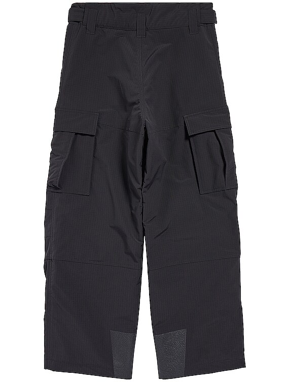 Balenciaga Ski Cargo Pant in Black | FWRD