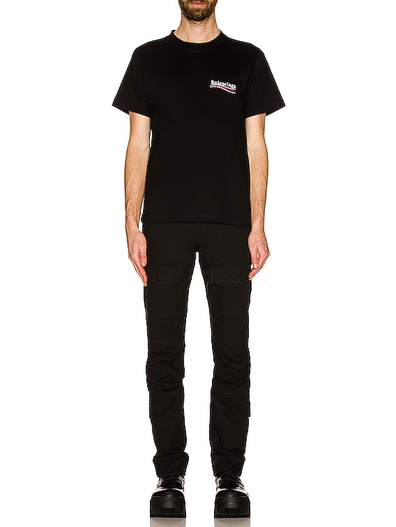 Balenciaga Campaign Small Fit T-Shirt in Black & White | FWRD