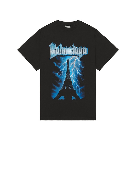 Balenciaga Oversized T-Shirt in Black | FWRD