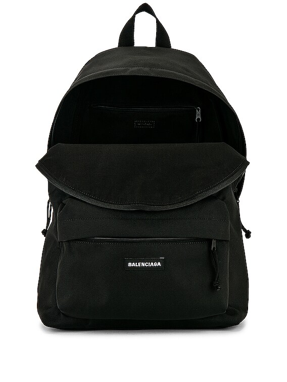 Balenciaga Explorer Backpack in Black | FWRD Balenciaga Explorer Backpack in Black | FWRD