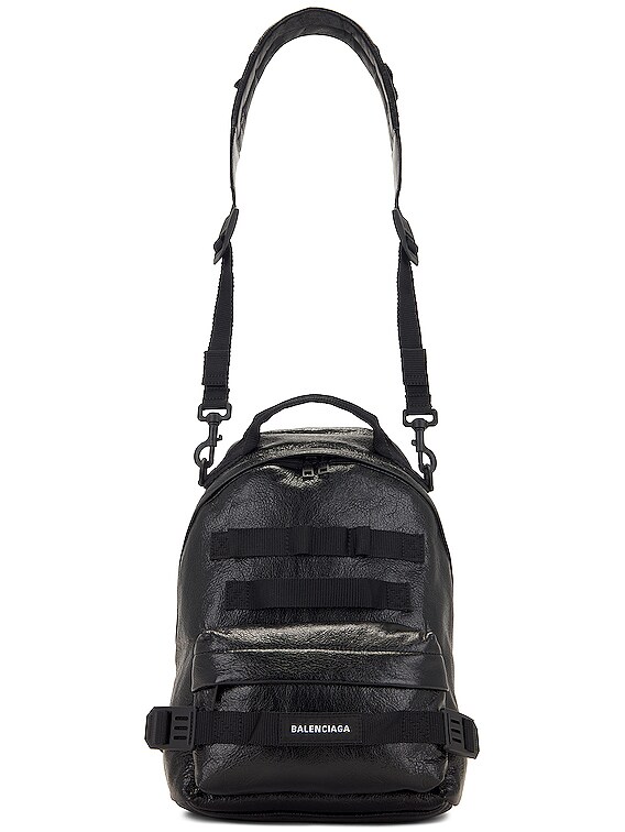 Balenciaga Army Backpack in Black | FWRD