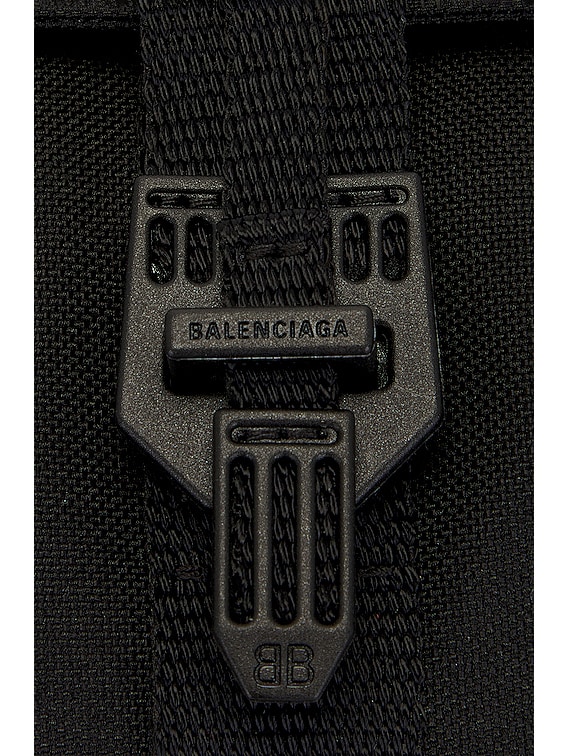 Men's Army Messenger Bag in Black | Balenciaga US