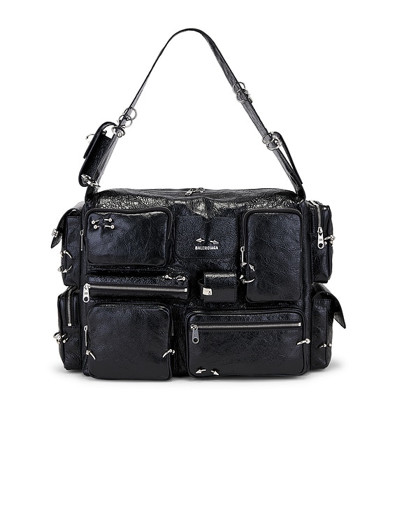 Top Balenciaga Beutel Tasche grau