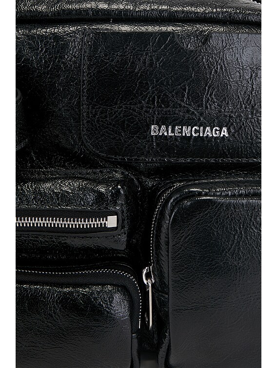 Balenciaga Superbusy Camera Bag in Black | FWRD