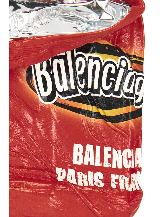 Balenciaga Chips Fold Wallet in Red | FWRD