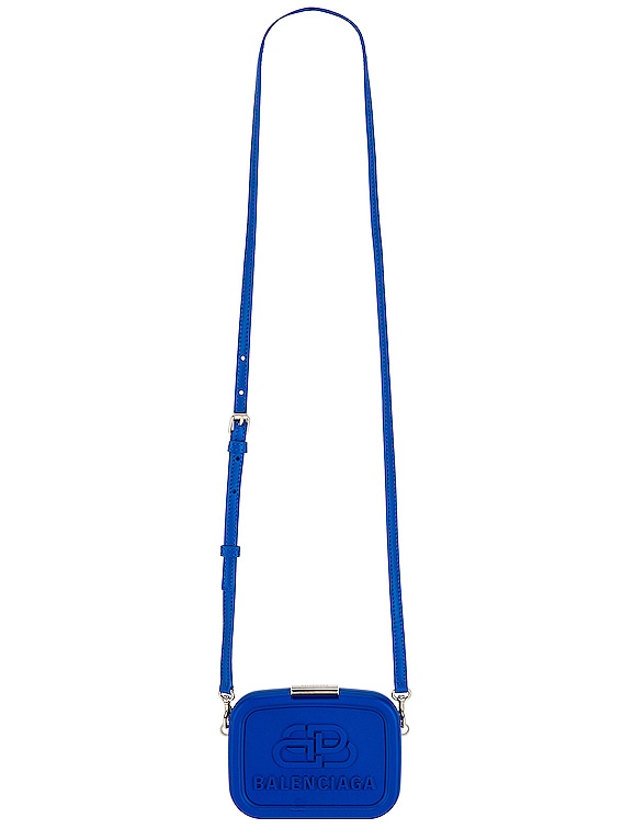 Balenciaga Lunch Box Mini Case in Blue | FWRD