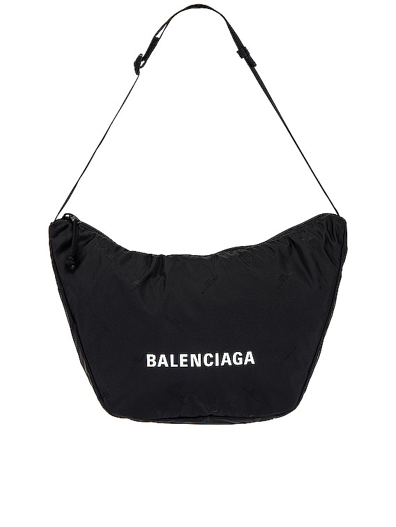 Balenciaga Black Expandable Sling Bag Balenciaga
