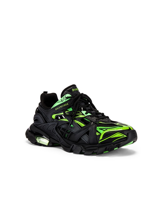 balenciaga track sneakers green