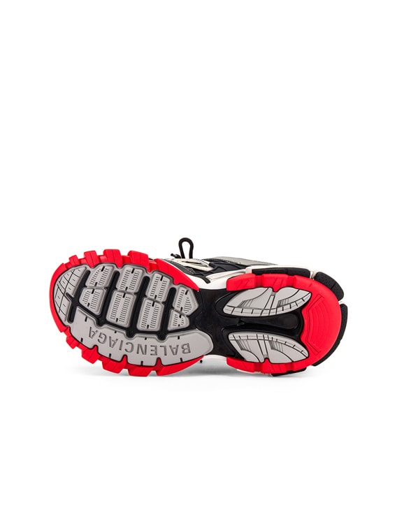 Balenciaga Track 2 Sneaker in Black & Grey & Red | FWRD