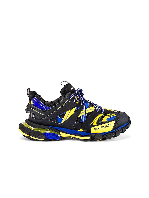 balenciaga sneakers blue yellow