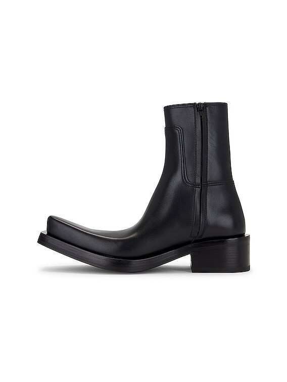Balenciaga Santiago Bootie in Black | FWRD