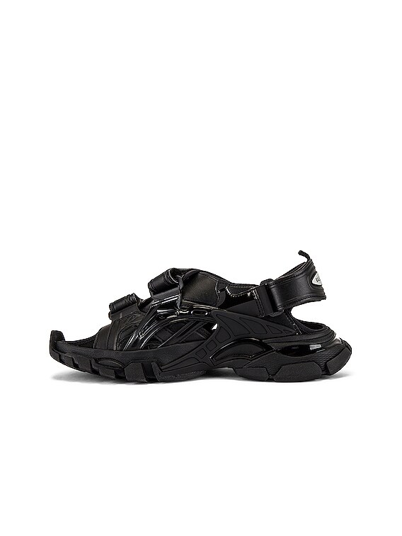 Balenciaga Track Sandal in Black | FWRD