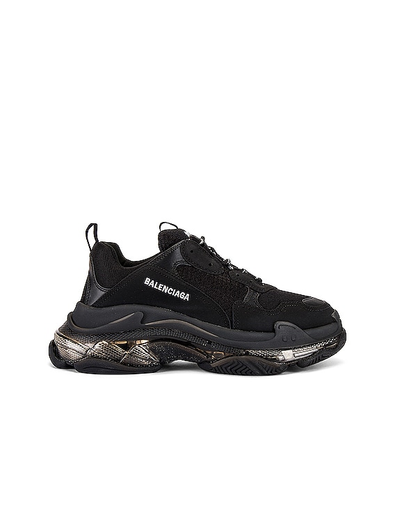 Womens black cheap triple s