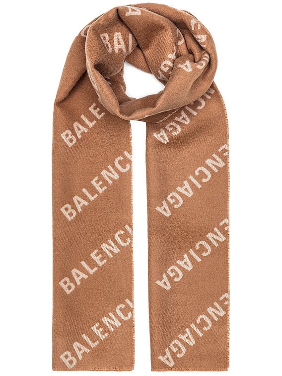 Balenciaga スカーフ - Camel  White | FWRD
