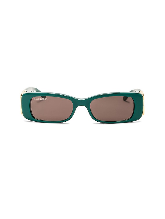 Balenciaga Dynasty Sunglasses in Green FWRD