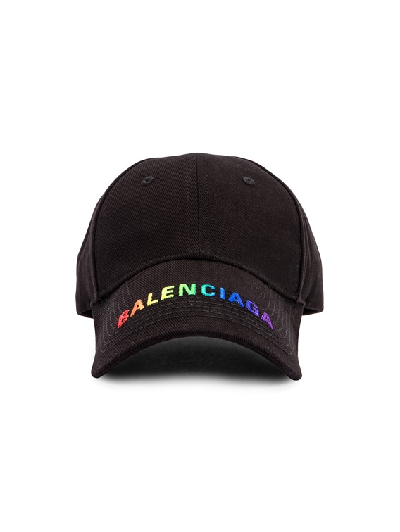 black balenciaga hat