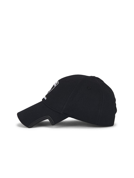 Balenciaga Lamborghini Cap in Black | FWRD