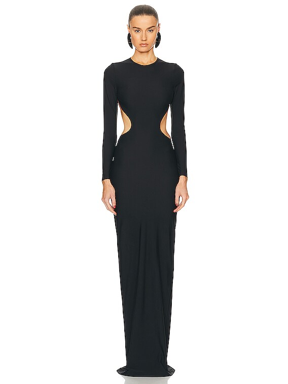 black dress long women Black Long Dress – ALBINA DYLA main image 0