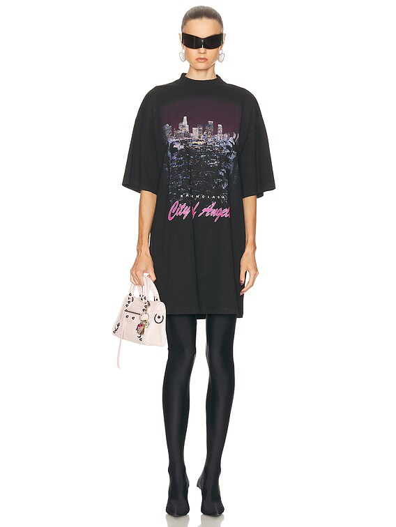 【送料込】BALENCIAGA★City Of Angels フーディー ホワイト の ウィメンズ City Of Angels アウターウェア ジップ