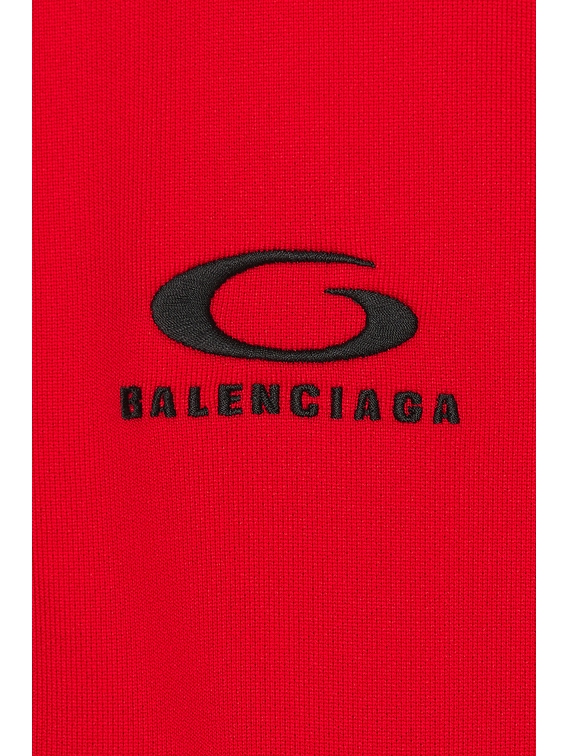 Balenciaga Back Tracksuit Dress in Vivid Red | FWRD