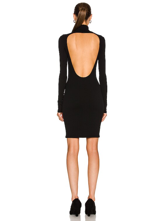 ワンピース BALENCIAGA Woman Dress Black 724993T2113 1000 Cotton-blend T-shirt maxi dress in black - Balenciaga