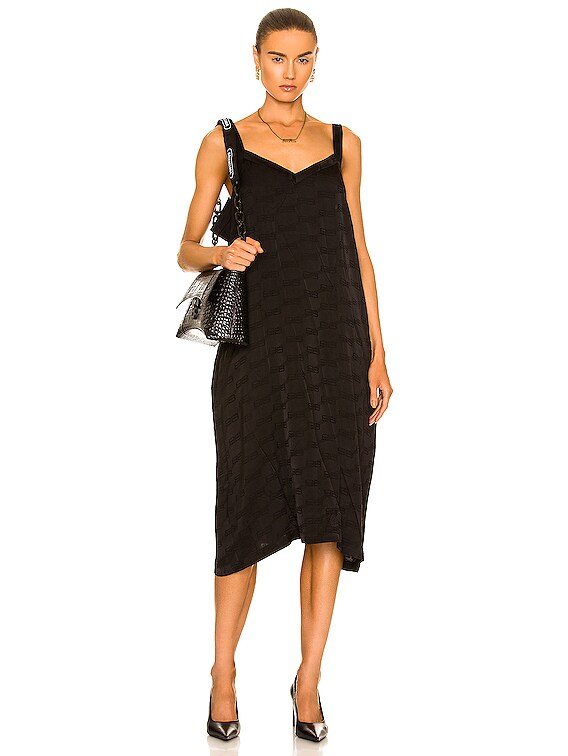 【関税＆送料込み】Balenciaga Dress Woman Balenciaga Patched Slip Dress Size 36 (US 8) New With Tags