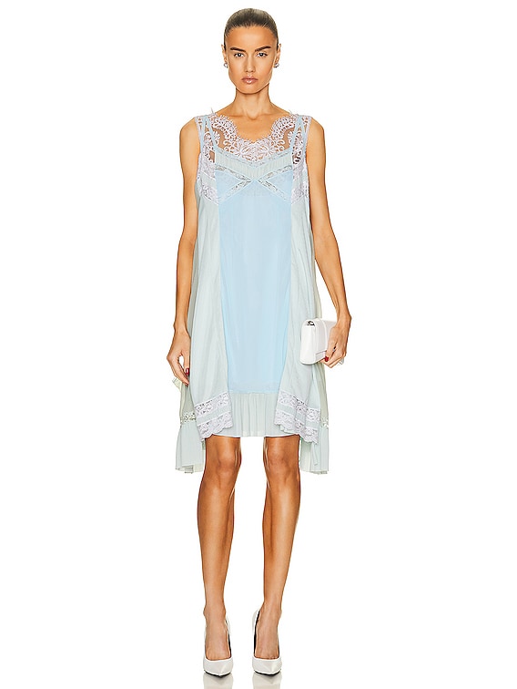 【BALENCIAGA】Patched Slip マキシワンピース Balenciaga ブラック Patched Slip マキシワンピース ブラック