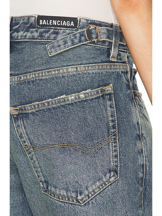 Balenciaga デニム - Sun Bleached Blue | FWRD Balenciaga デニム - Sun Bleached Blue | FWRD