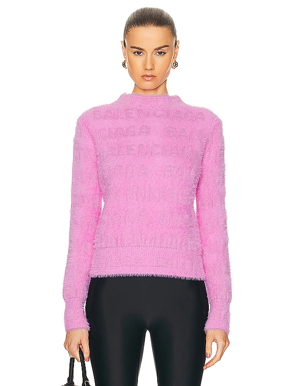 balenciaga fluffy sweater