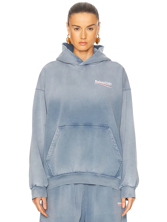 Balenciaga Offshore Zip-Up Medium Fit Hoodie | Saks Fifth Avenue