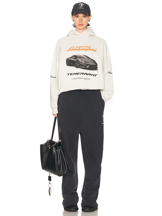 【Balenciaga】LAMBORGINI MEDIUM FIT HOODIE◆767877TSVT9 Balenciaga Balenciaga x Automobili Lamborghini Hoodie Medium