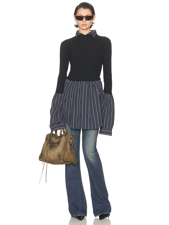 Layered Sweater Top