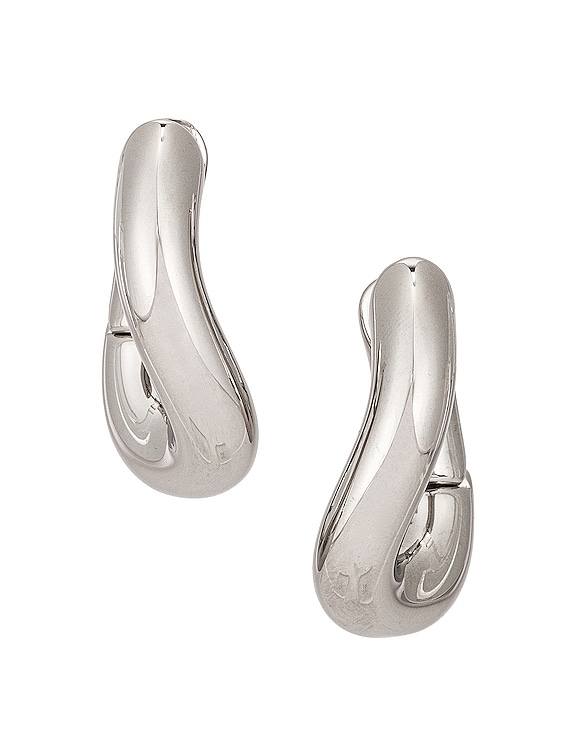 送料無料】BALENCIAGA [バレンシアガ] / Shiny silver loop XXS