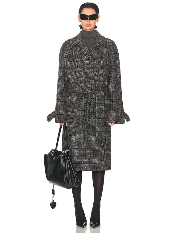 Balenciaga コート - Black & Grey | FWRD